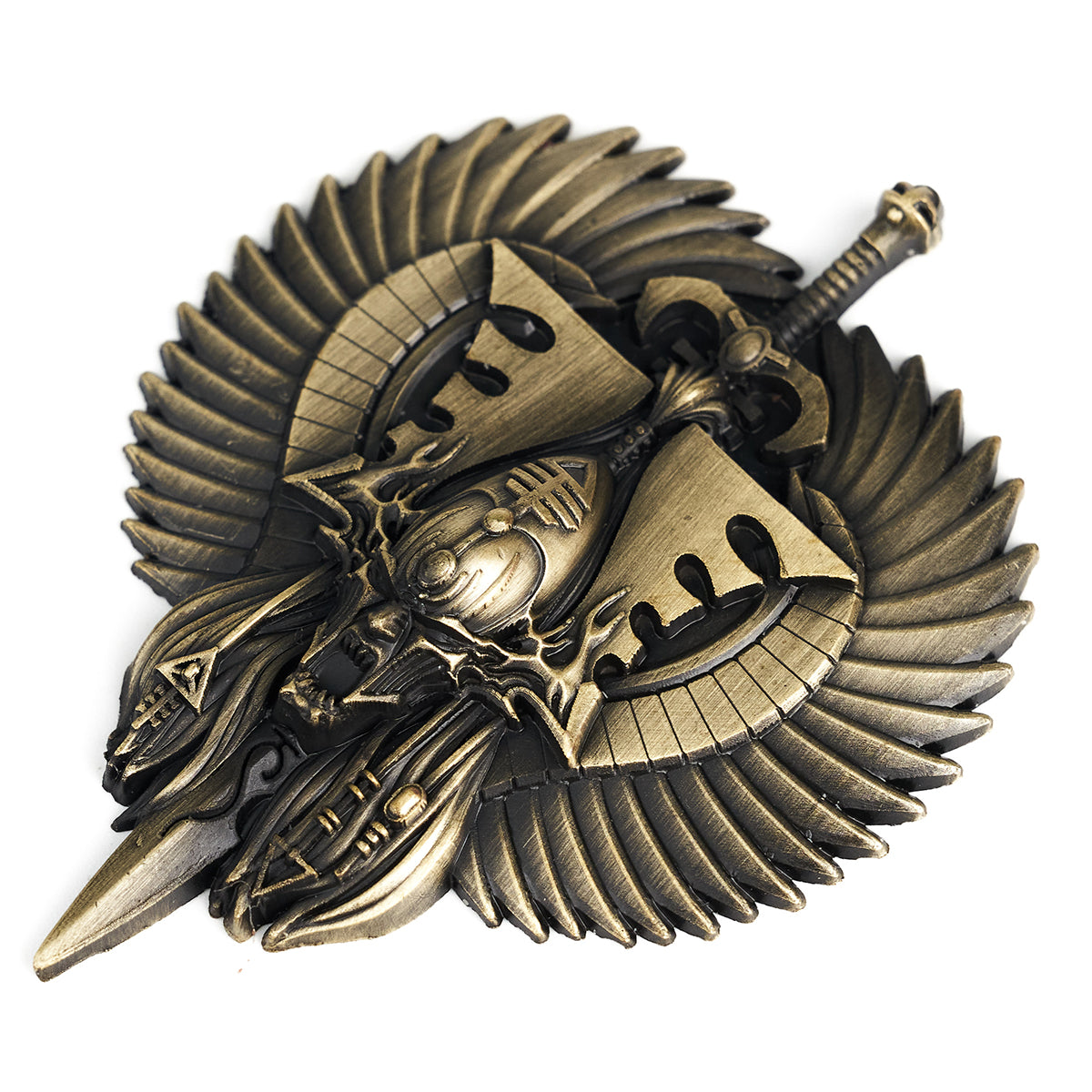 Starforged  Bloody Handed God  Khaine Pin Badge Aeldari Eldar Warhammer 40K Men's Pendant